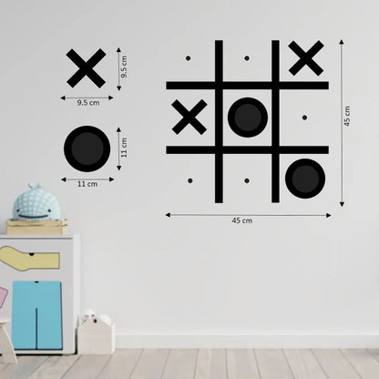 Tic Tac Toe Wall Art Game