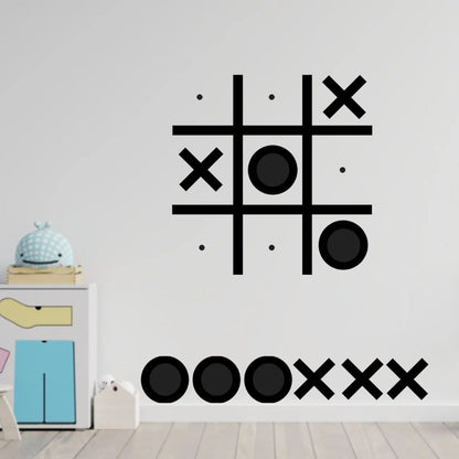 Tic Tac Toe Wall Art Game